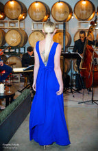 Load image into Gallery viewer, Royal Blue Viscose Dress
