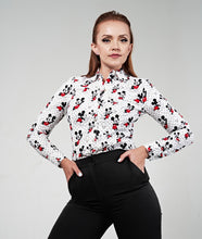 Load image into Gallery viewer, Cotton Shirt Mickey Mouse
