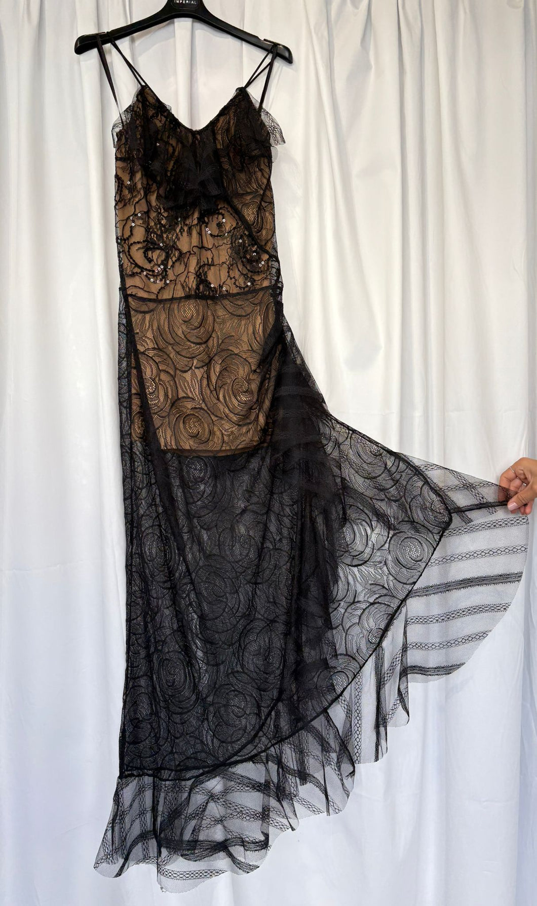 Lace long dress
